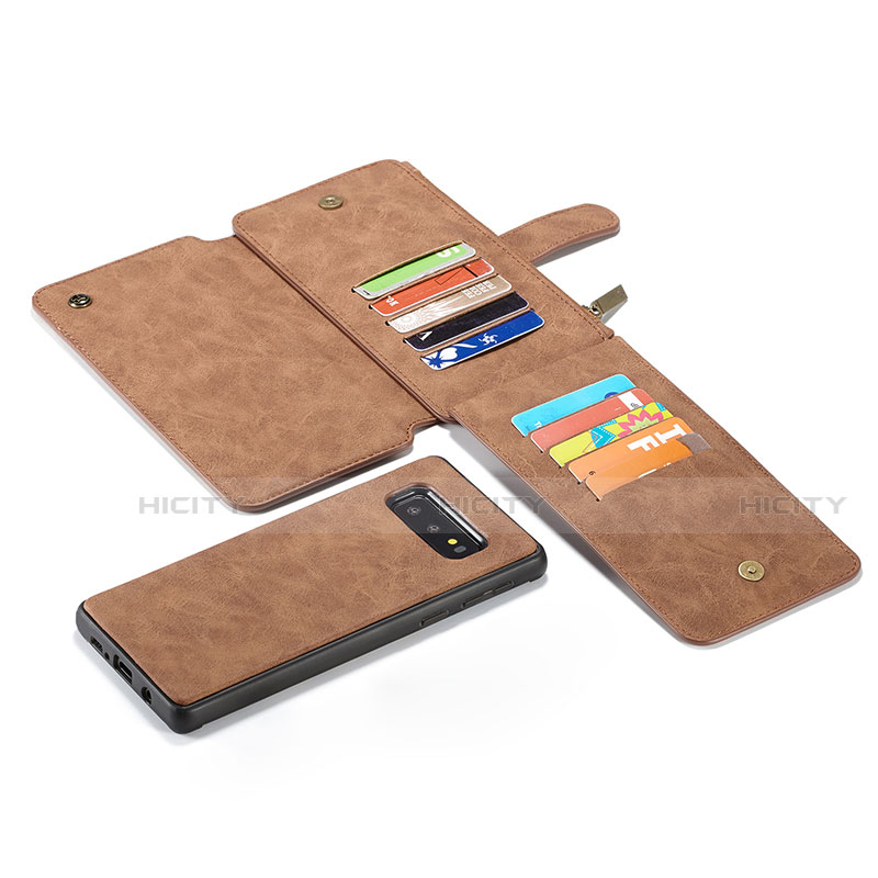 Funda de Cuero Cartera con Soporte Carcasa T02 para Samsung Galaxy S10e