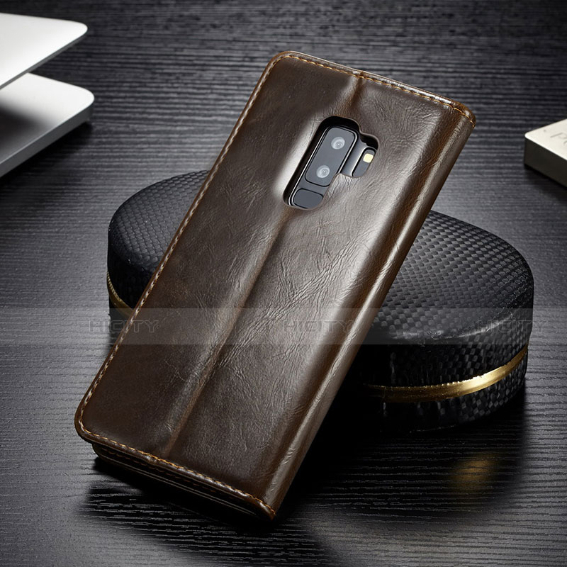 Funda de Cuero Cartera con Soporte Carcasa T02 para Samsung Galaxy S9 Plus