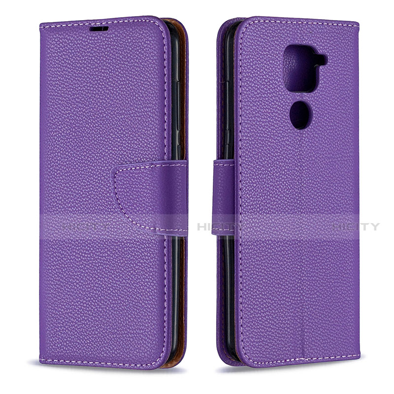 Funda de Cuero Cartera con Soporte Carcasa T02 para Xiaomi Redmi Note 9