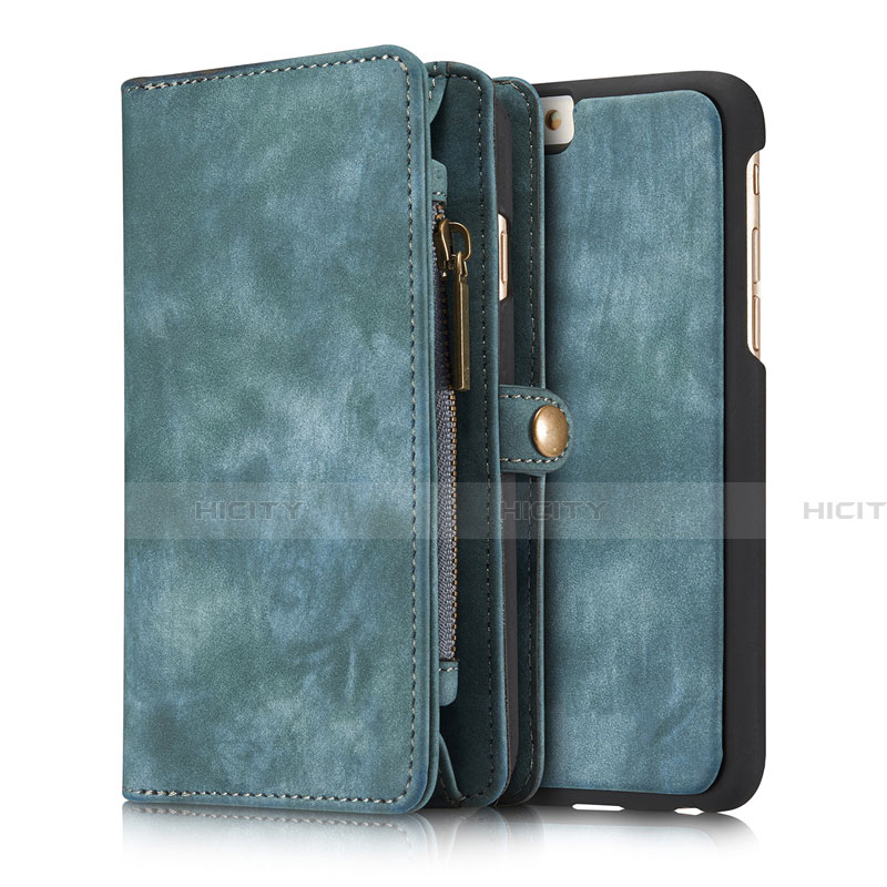 Funda de Cuero Cartera con Soporte Carcasa T03 para Apple iPhone 6S