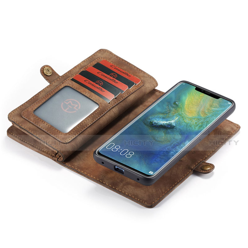 Funda de Cuero Cartera con Soporte Carcasa T03 para Huawei Mate 20 Pro