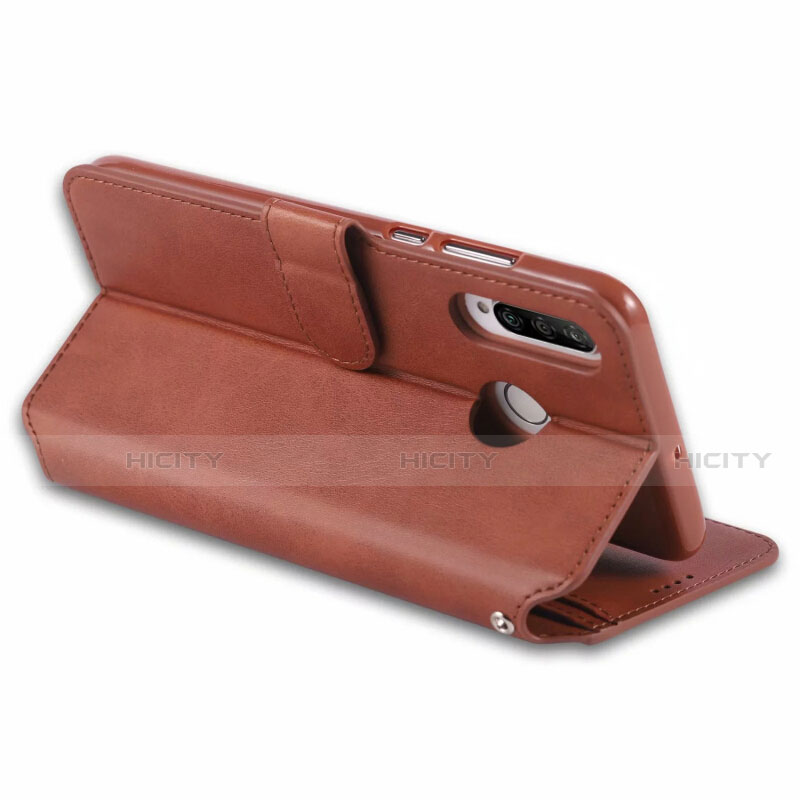 Funda de Cuero Cartera con Soporte Carcasa T03 para Huawei Nova 4e