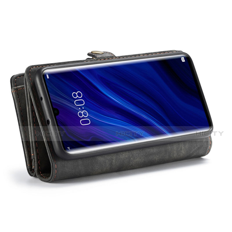 Funda de Cuero Cartera con Soporte Carcasa T03 para Huawei P30 Pro