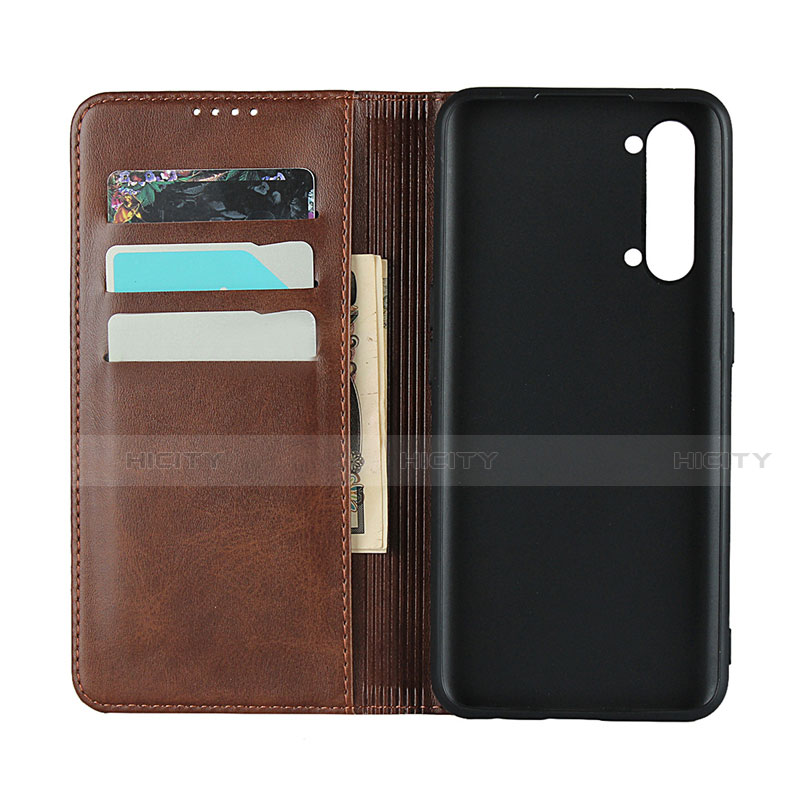 Funda de Cuero Cartera con Soporte Carcasa T03 para Oppo A91