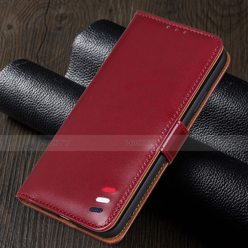 Funda de Cuero Cartera con Soporte Carcasa T03 para Oppo A92