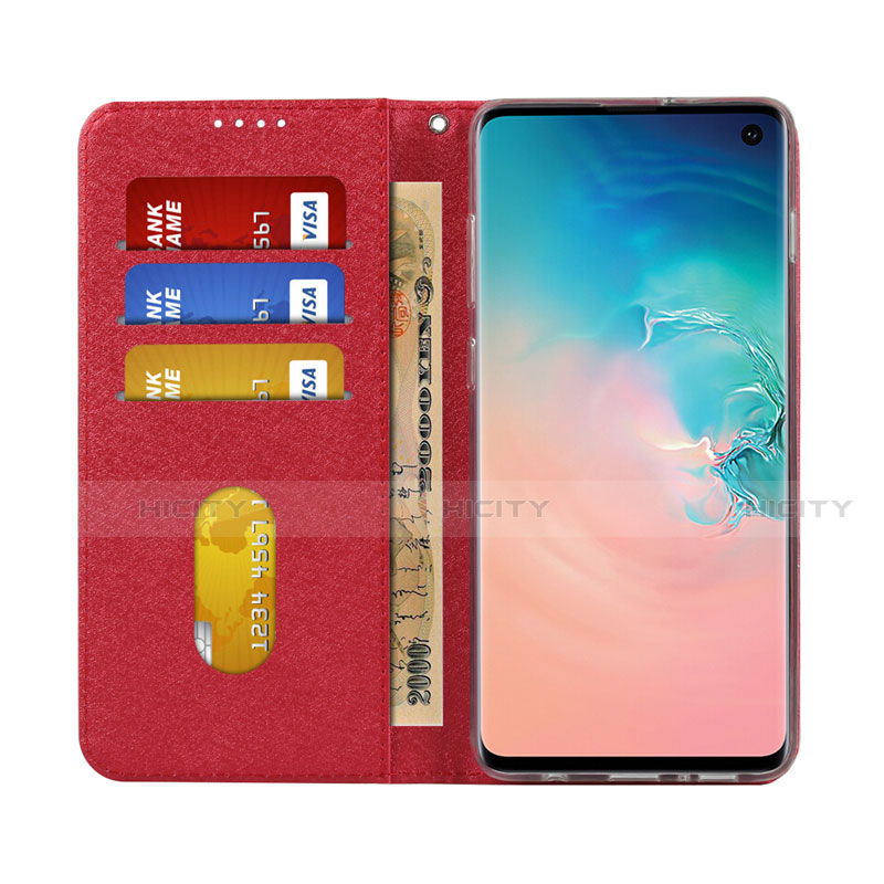 Funda de Cuero Cartera con Soporte Carcasa T03 para Samsung Galaxy S10 5G