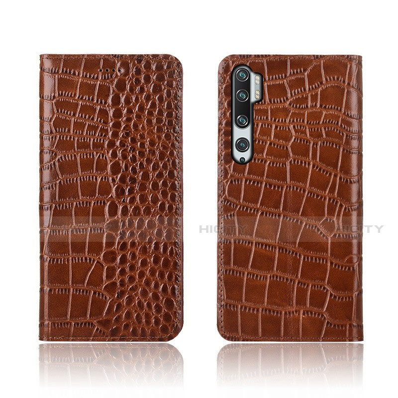 Funda de Cuero Cartera con Soporte Carcasa T03 para Xiaomi Mi Note 10