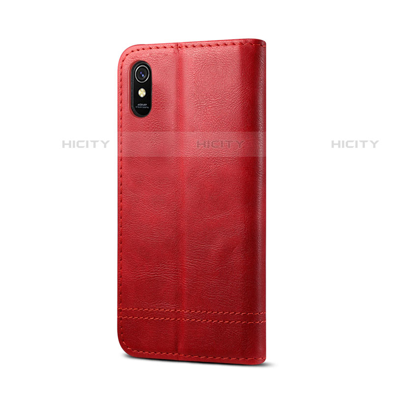 Funda de Cuero Cartera con Soporte Carcasa T03 para Xiaomi Redmi 9AT