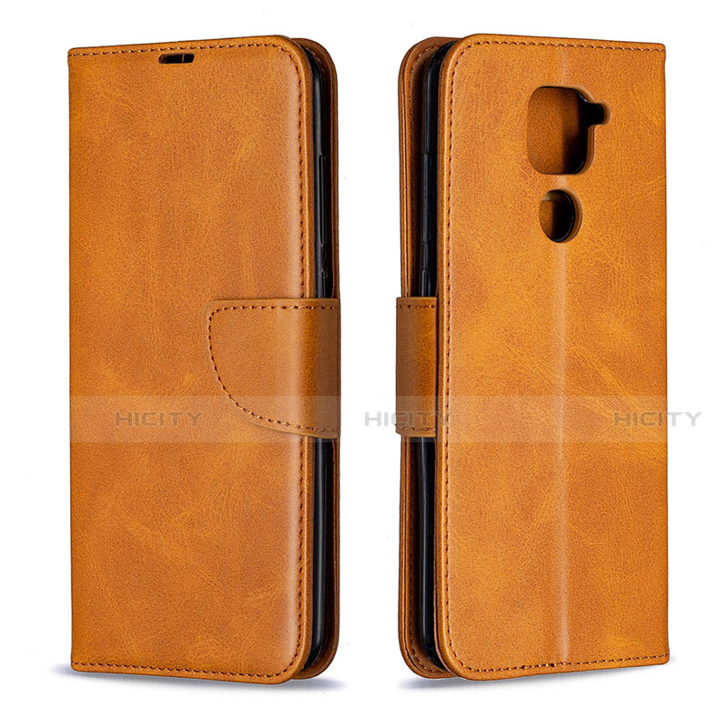 Funda de Cuero Cartera con Soporte Carcasa T03 para Xiaomi Redmi Note 9