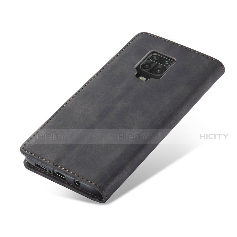 Funda de Cuero Cartera con Soporte Carcasa T03 para Xiaomi Redmi Note 9 Pro