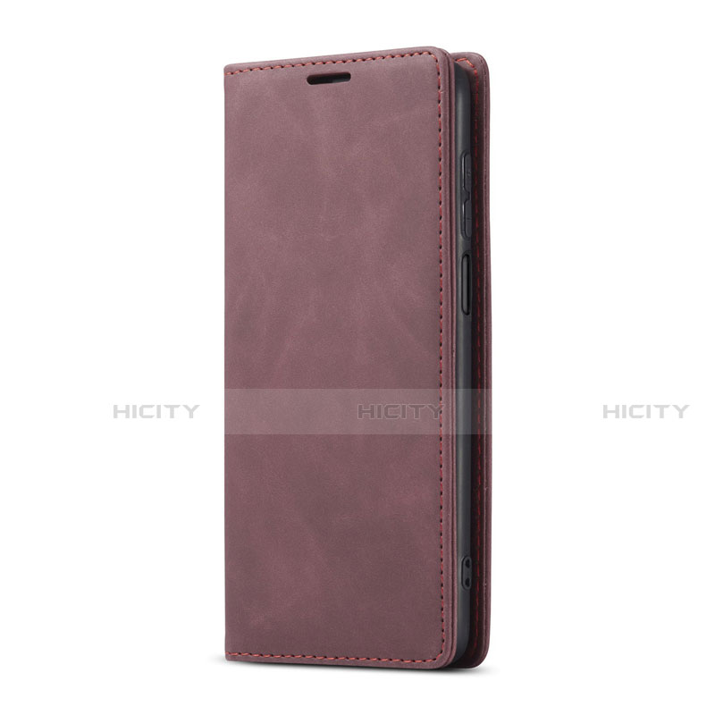 Funda de Cuero Cartera con Soporte Carcasa T03 para Xiaomi Redmi Note 9 Pro