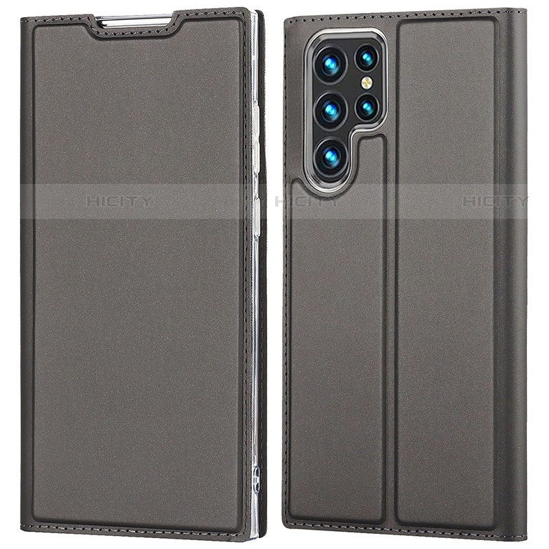 Funda de Cuero Cartera con Soporte Carcasa T03D para Samsung Galaxy S22 Ultra 5G