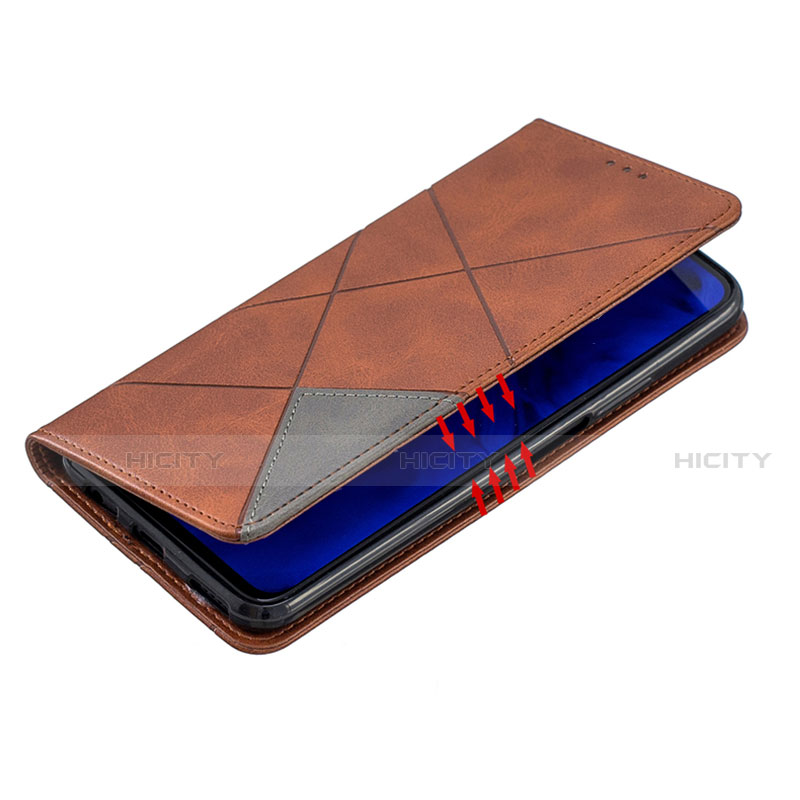 Funda de Cuero Cartera con Soporte Carcasa T04 para Huawei Nova 7 SE 5G