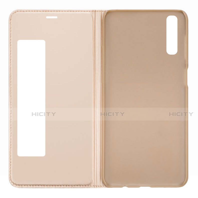 Funda de Cuero Cartera con Soporte Carcasa T04 para Huawei P20