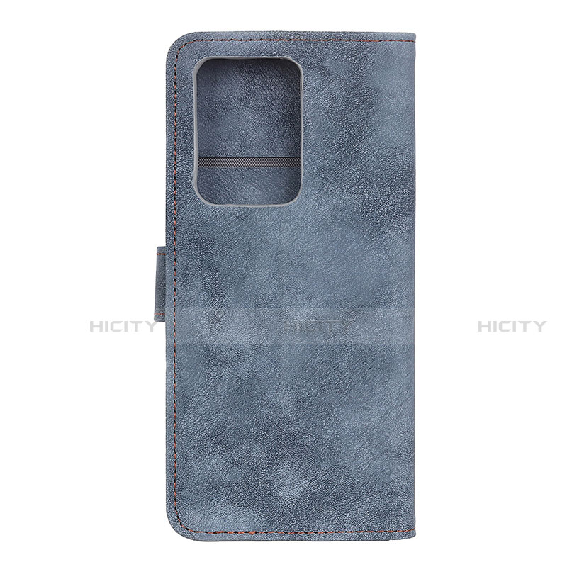 Funda de Cuero Cartera con Soporte Carcasa T04 para Huawei P40 Pro+ Plus Gris