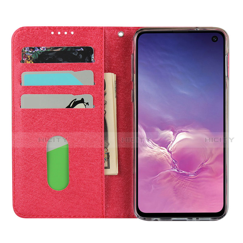 Funda de Cuero Cartera con Soporte Carcasa T04 para Samsung Galaxy S10e