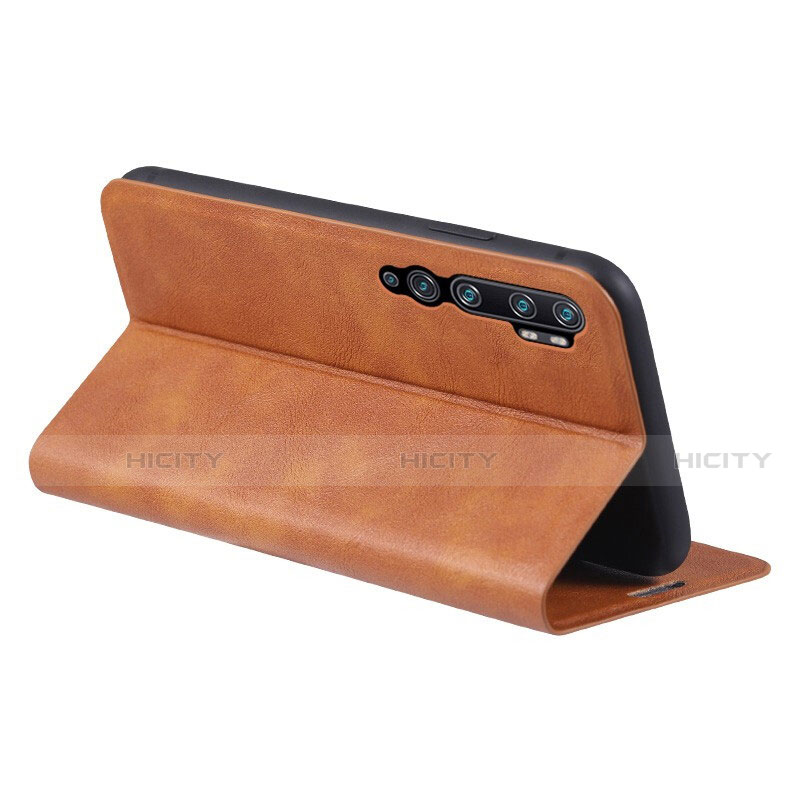 Funda de Cuero Cartera con Soporte Carcasa T04 para Xiaomi Mi Note 10