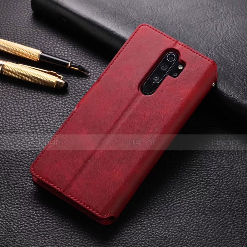 Funda de Cuero Cartera con Soporte Carcasa T04 para Xiaomi Redmi Note 8 Pro