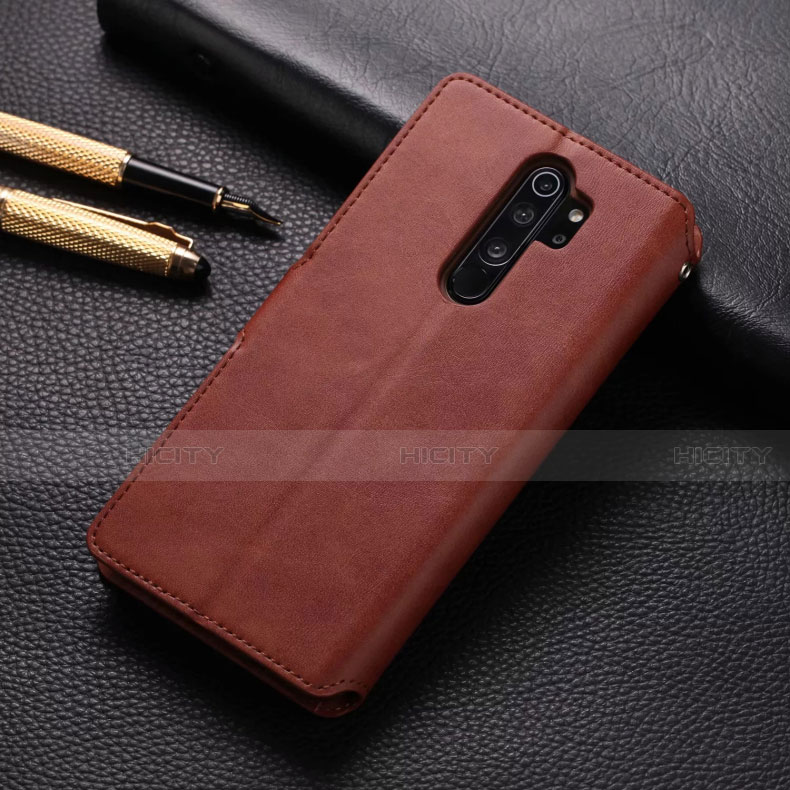 Funda de Cuero Cartera con Soporte Carcasa T04 para Xiaomi Redmi Note 8 Pro