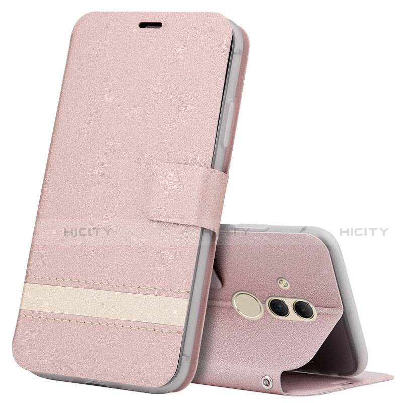 Funda de Cuero Cartera con Soporte Carcasa T05 para Huawei Mate 20 Lite