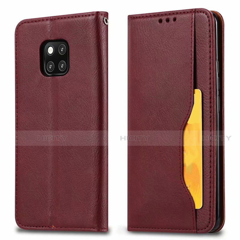 Funda de Cuero Cartera con Soporte Carcasa T05 para Huawei Mate 20 Pro