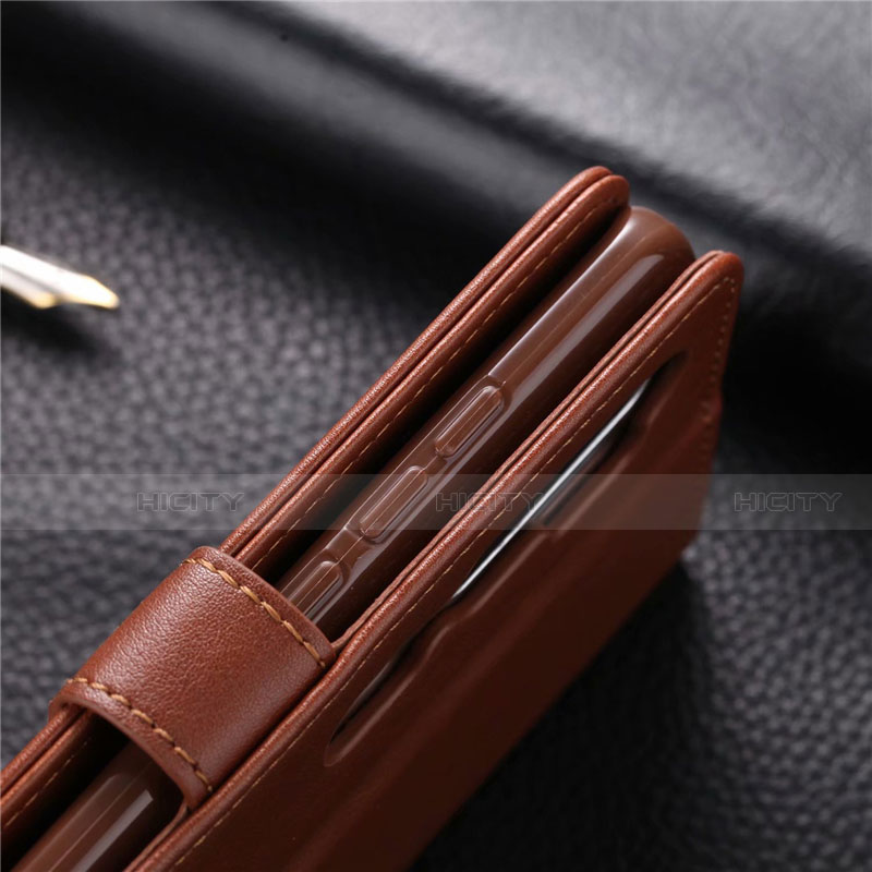 Funda de Cuero Cartera con Soporte Carcasa T05 para Xiaomi Mi Note 10