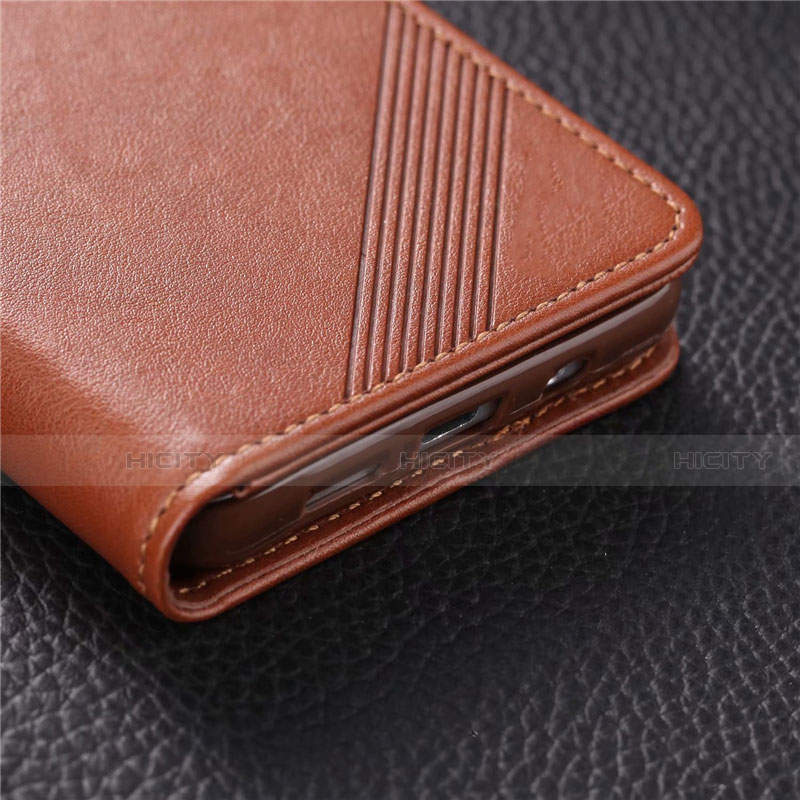 Funda de Cuero Cartera con Soporte Carcasa T05 para Xiaomi Mi Note 10