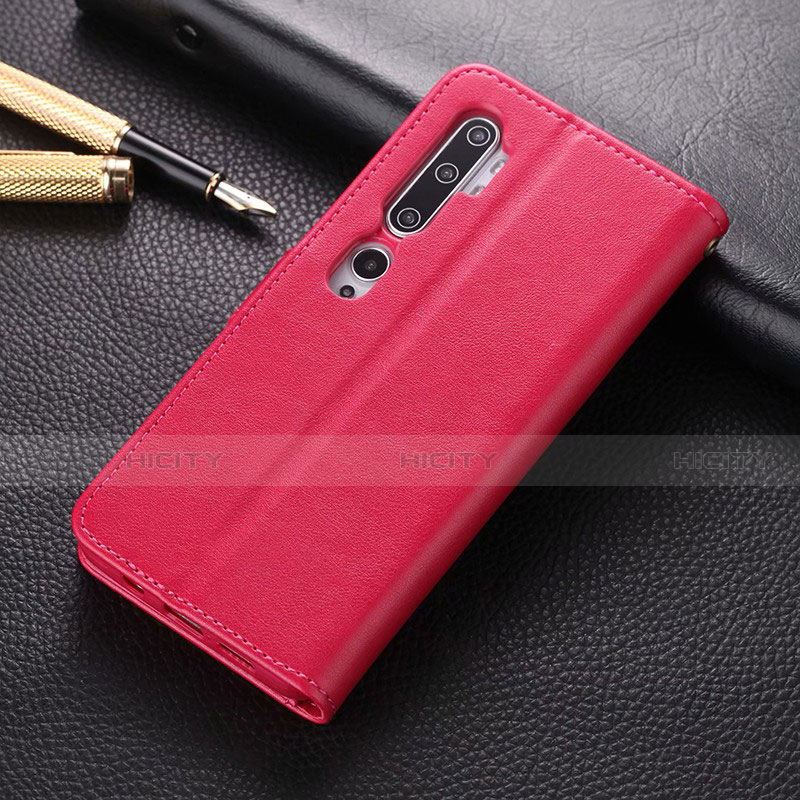 Funda de Cuero Cartera con Soporte Carcasa T05 para Xiaomi Mi Note 10