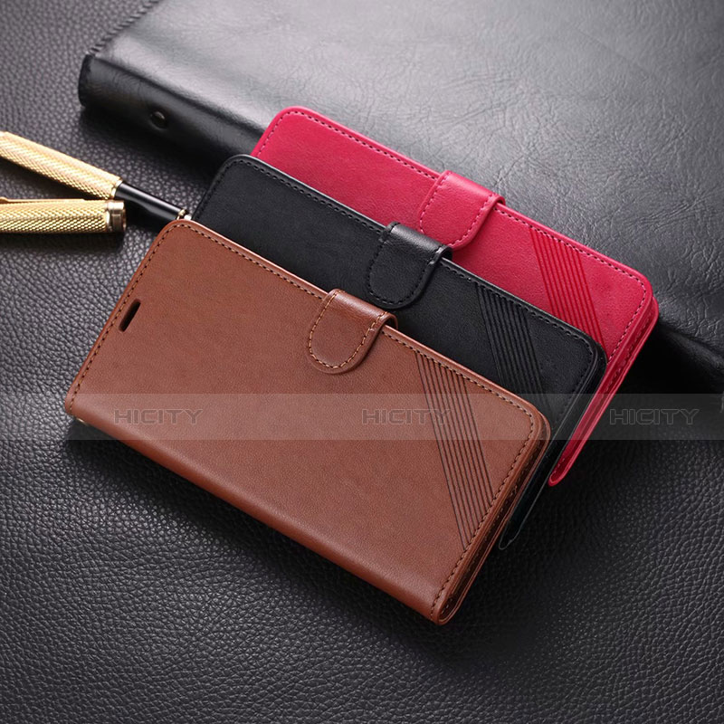 Funda de Cuero Cartera con Soporte Carcasa T05 para Xiaomi Mi Note 10