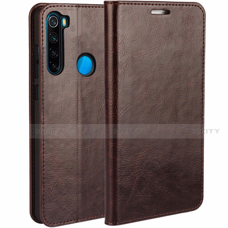 Funda de Cuero Cartera con Soporte Carcasa T05 para Xiaomi Redmi Note 8