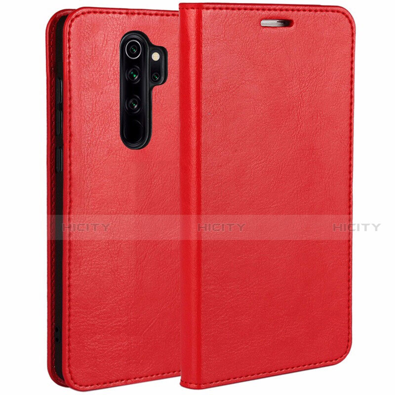 Funda de Cuero Cartera con Soporte Carcasa T05 para Xiaomi Redmi Note 8 Pro