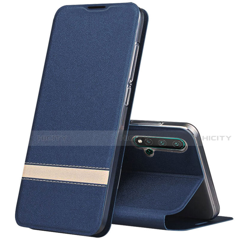 Funda de Cuero Cartera con Soporte Carcasa T06 para Huawei Nova 5