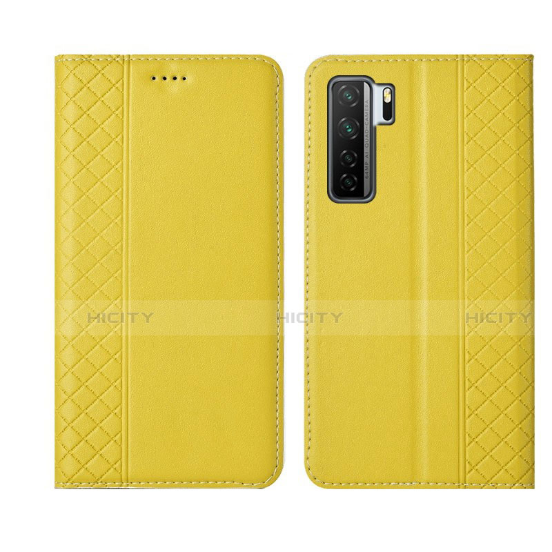 Funda de Cuero Cartera con Soporte Carcasa T06 para Huawei Nova 7 SE 5G