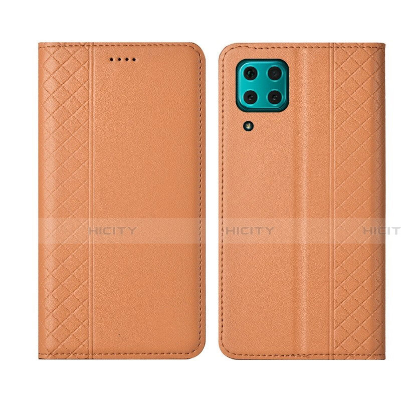 Funda de Cuero Cartera con Soporte Carcasa T06 para Huawei Nova 7i