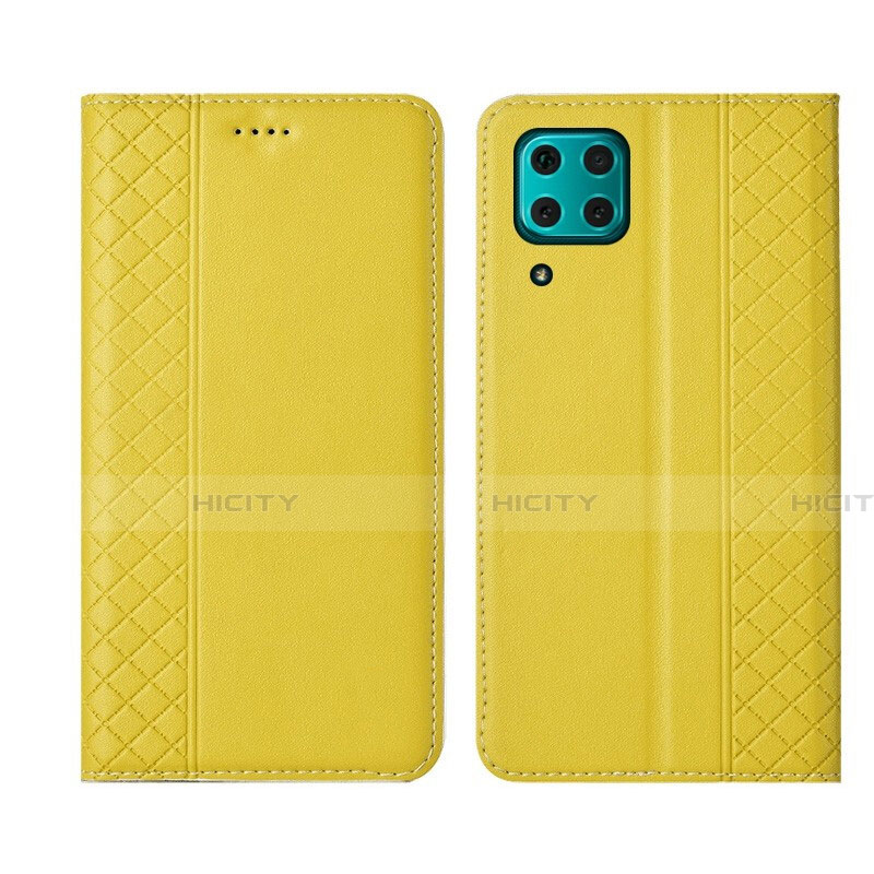 Funda de Cuero Cartera con Soporte Carcasa T06 para Huawei Nova 7i