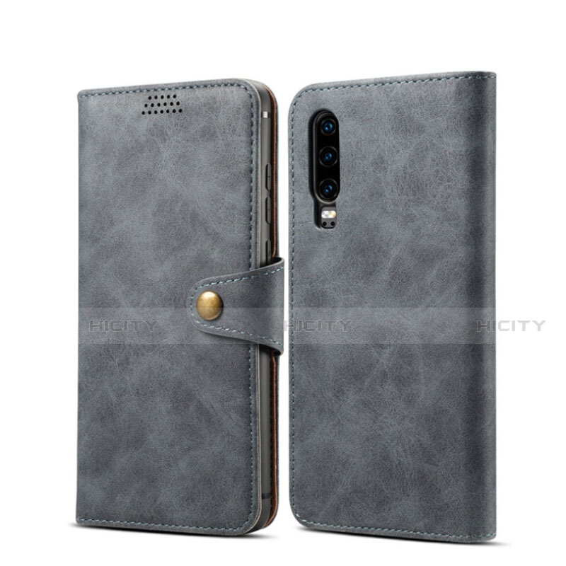 Funda de Cuero Cartera con Soporte Carcasa T06 para Huawei P30