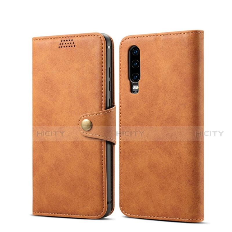 Funda de Cuero Cartera con Soporte Carcasa T06 para Huawei P30