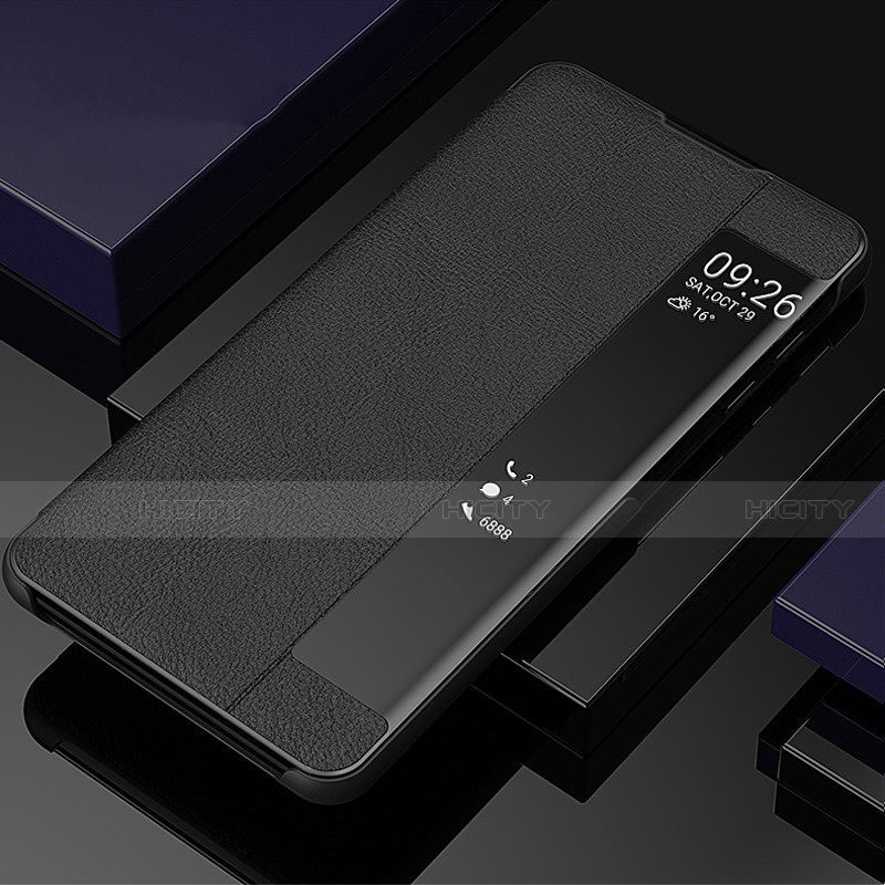 Funda de Cuero Cartera con Soporte Carcasa T06 para Samsung Galaxy Note 10 Negro