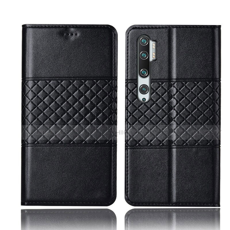 Funda de Cuero Cartera con Soporte Carcasa T06 para Xiaomi Mi Note 10 Pro