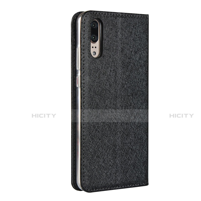 Funda de Cuero Cartera con Soporte Carcasa T07 para Huawei P20