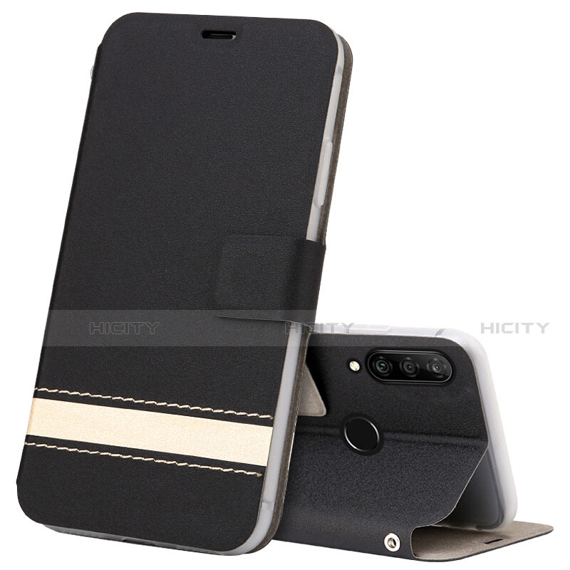 Funda de Cuero Cartera con Soporte Carcasa T07 para Huawei P30 Lite XL