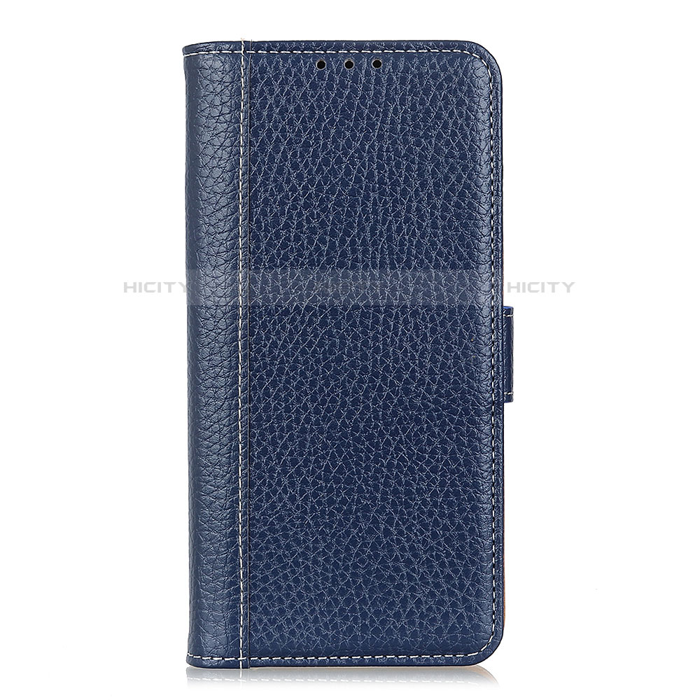 Funda de Cuero Cartera con Soporte Carcasa T07 para OnePlus 8 Pro Azul