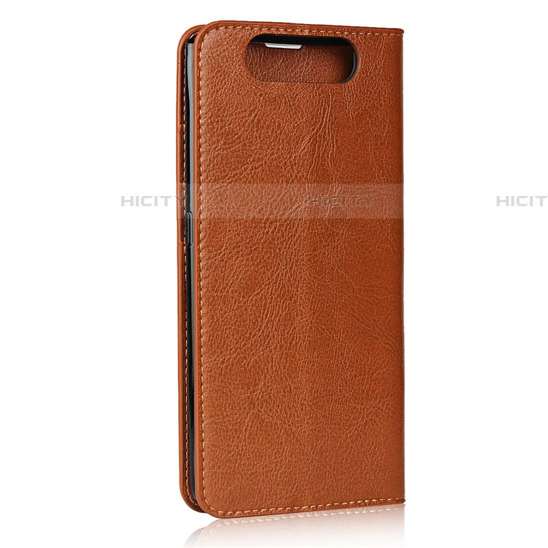 Funda de Cuero Cartera con Soporte Carcasa T07 para Samsung Galaxy A80