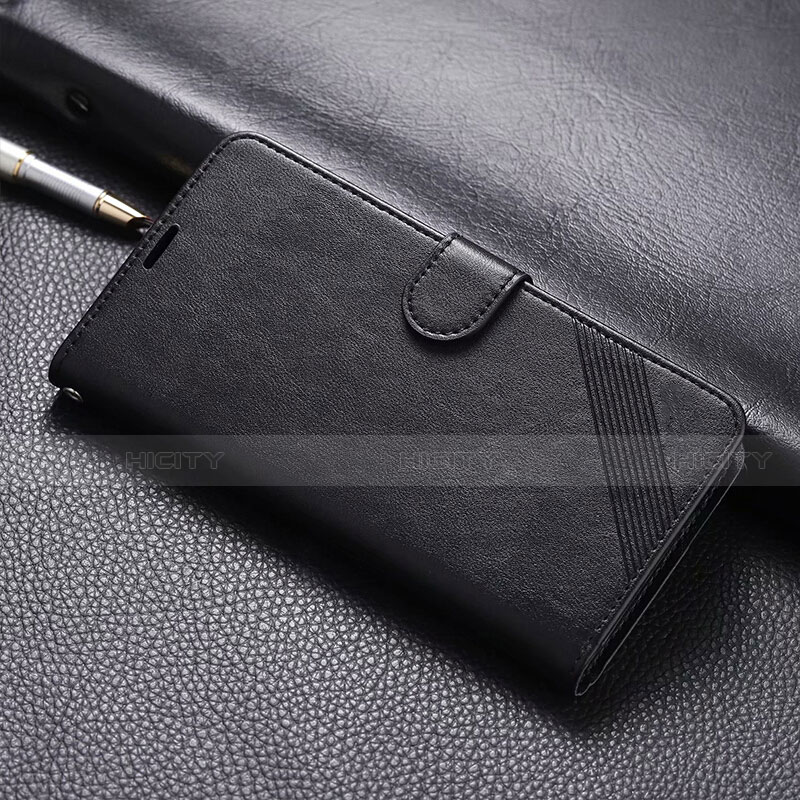 Funda de Cuero Cartera con Soporte Carcasa T07 para Xiaomi Mi 9T Negro