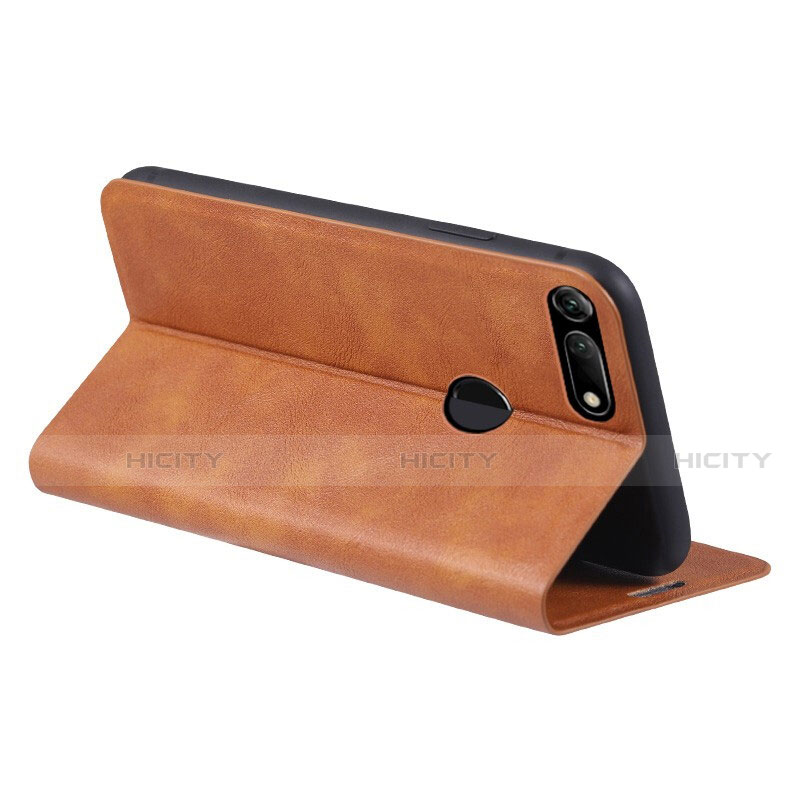 Funda de Cuero Cartera con Soporte Carcasa T08 para Huawei Honor V20