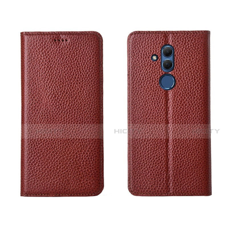 Funda de Cuero Cartera con Soporte Carcasa T08 para Huawei Mate 20 Lite