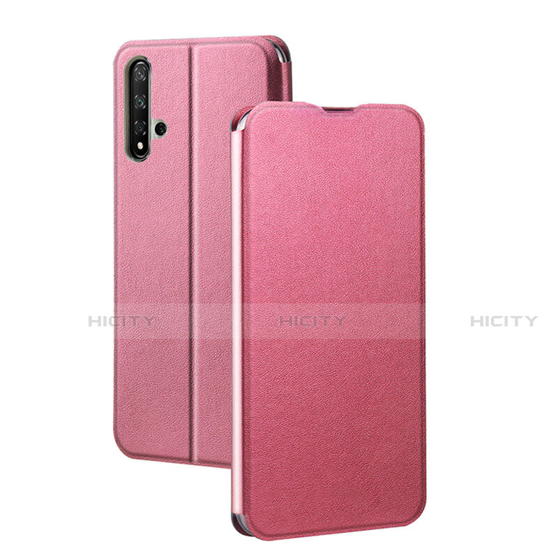 Funda de Cuero Cartera con Soporte Carcasa T08 para Huawei Nova 5T