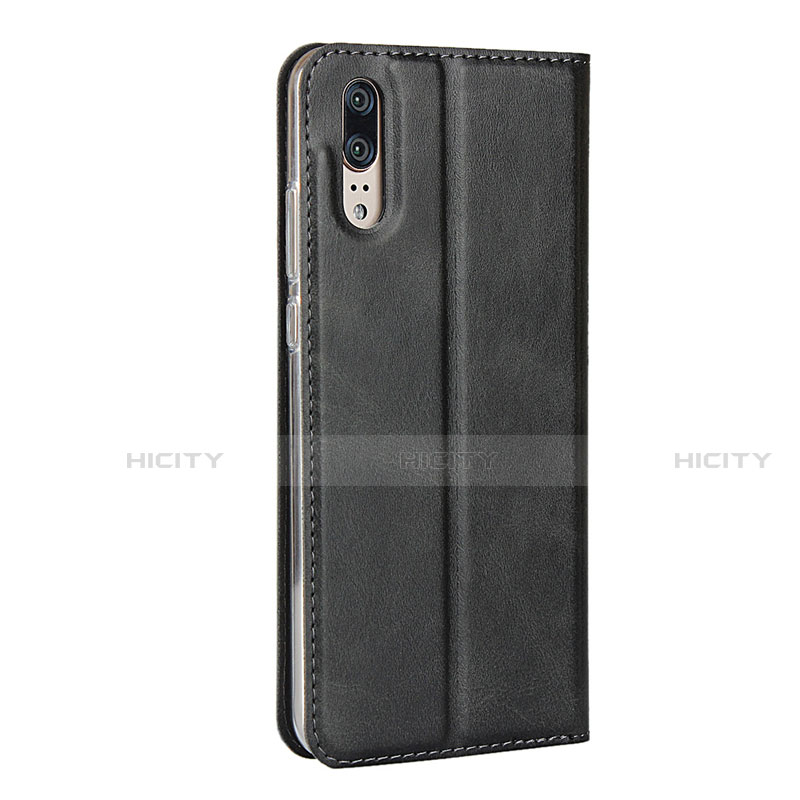 Funda de Cuero Cartera con Soporte Carcasa T08 para Huawei P20