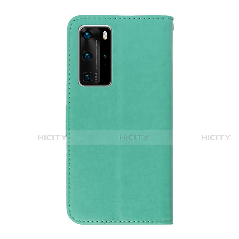 Funda de Cuero Cartera con Soporte Carcasa T08 para Huawei P40 Pro