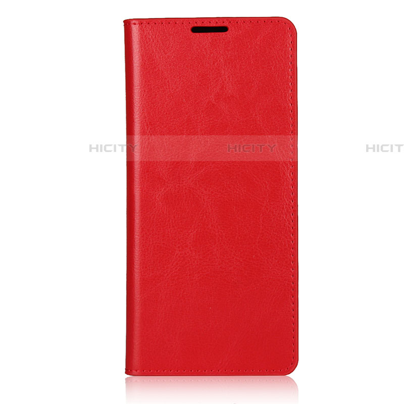 Funda de Cuero Cartera con Soporte Carcasa T08 para OnePlus 8 Pro Rojo